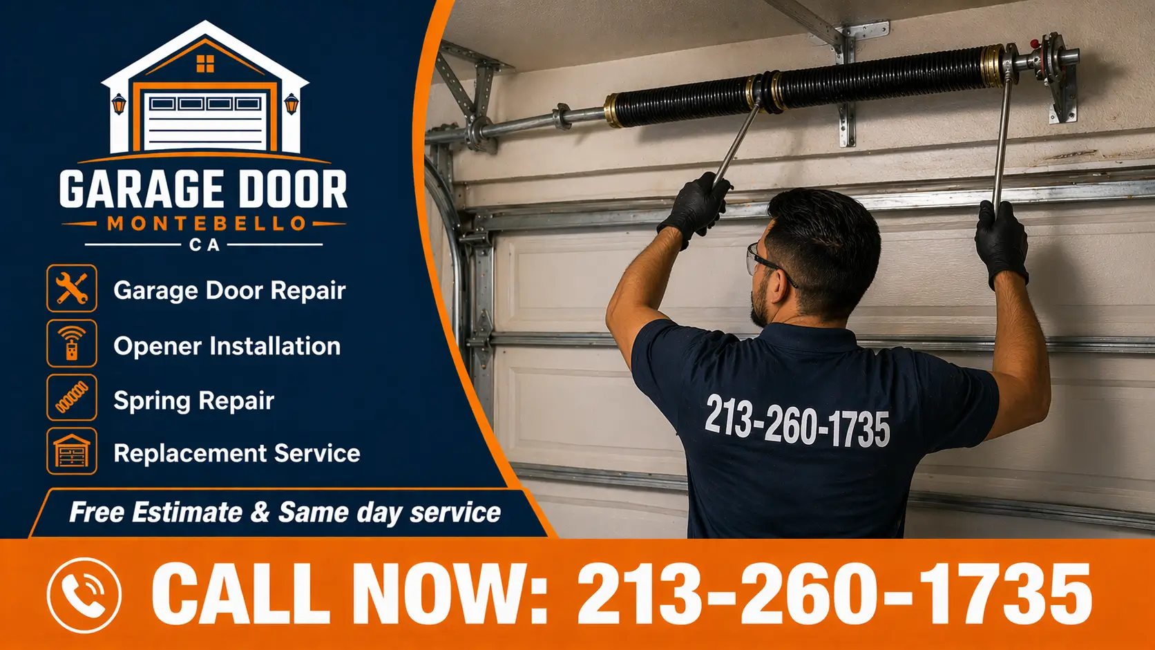 Garage Door Montebello CA | Repair & Installation Services