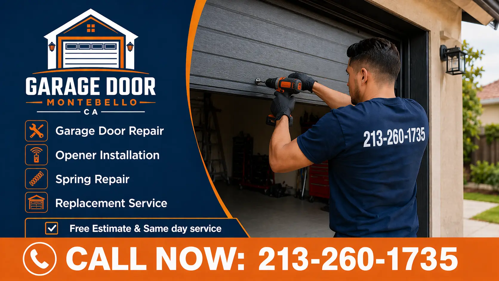 Garage Door Montebello CA | Repair & Installation Services